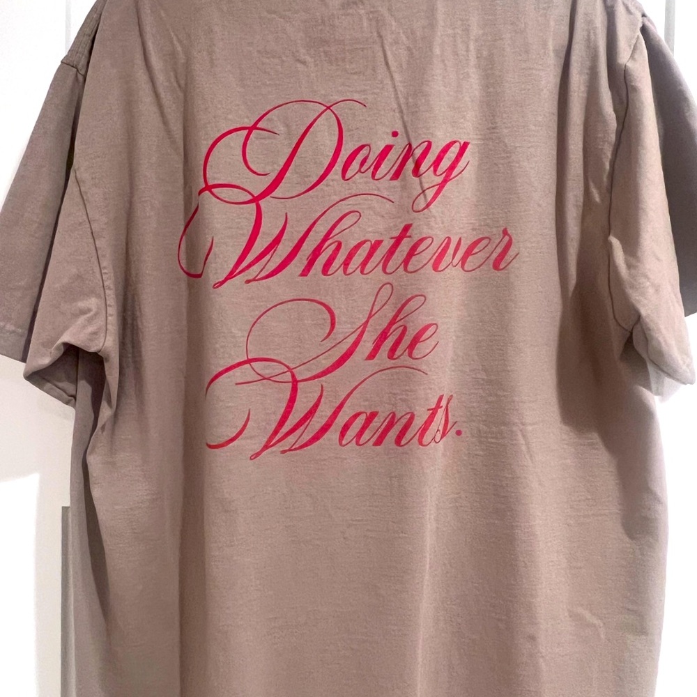 LALA oversized tee
